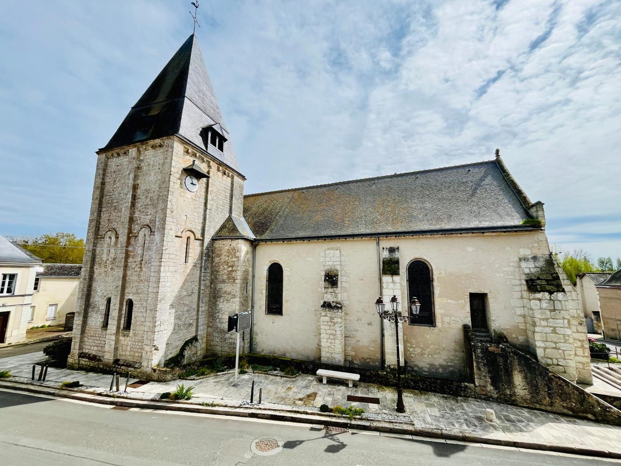 Limeray Centre-Bourg, Calme, Familial, L'Appart Du Clocher מראה חיצוני תמונה