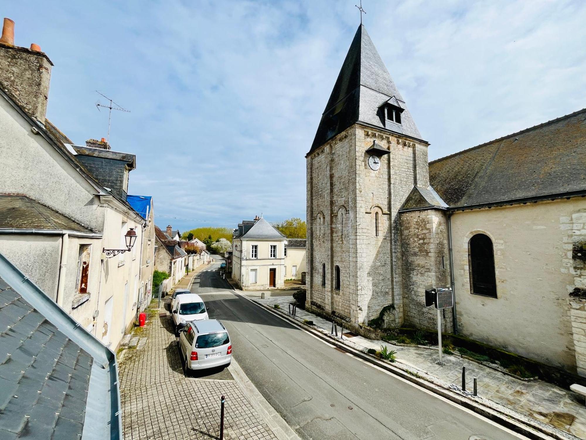 Limeray Centre-Bourg, Calme, Familial, L'Appart Du Clocher מראה חיצוני תמונה